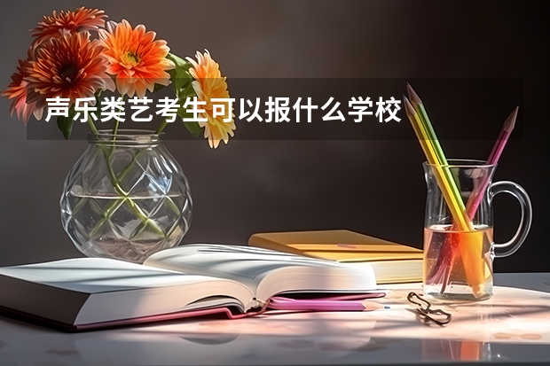 声乐类艺考生可以报什么学校