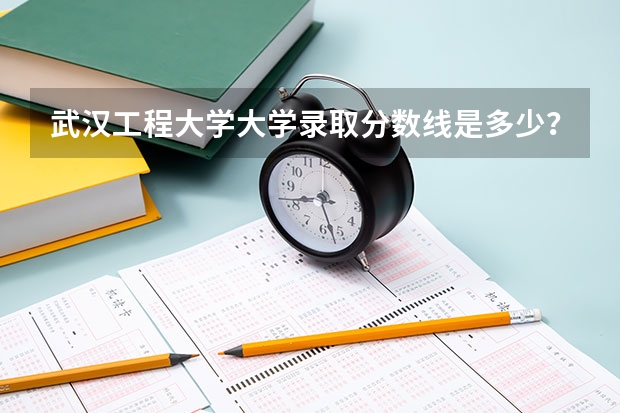 武汉工程大学大学录取分数线是多少？