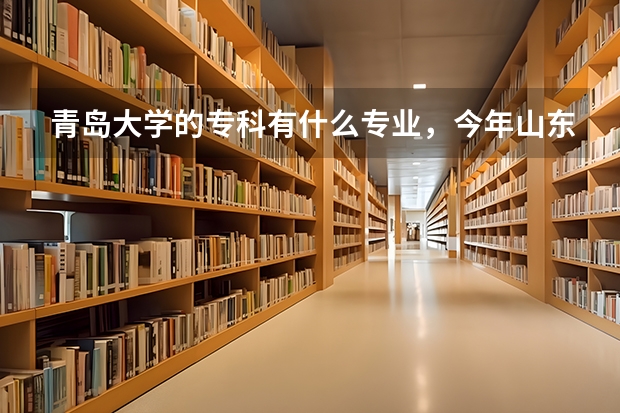 青岛大学的专科有什么专业，今年山东文科542分能上吗？