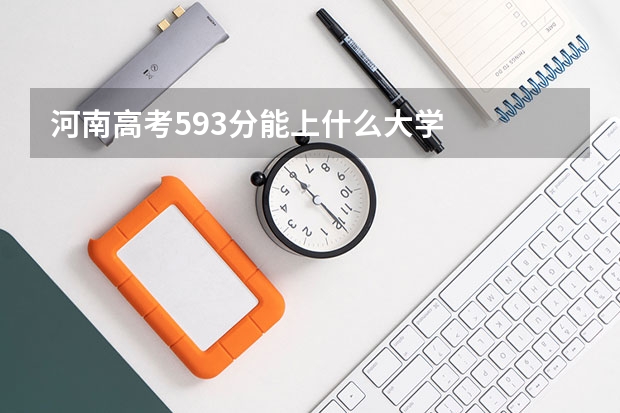 河南高考593分能上什么大学