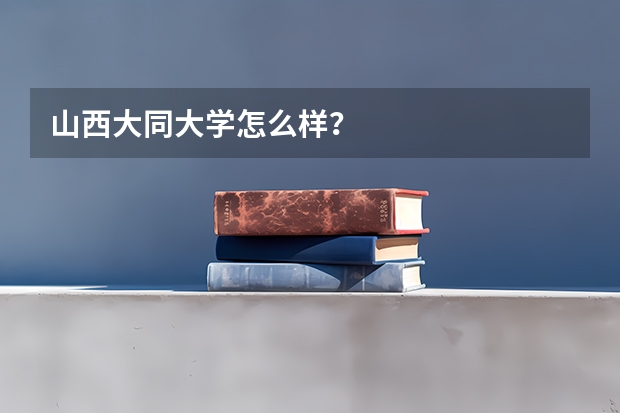 山西大同大学怎么样？