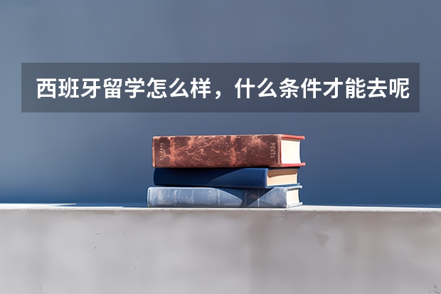 西班牙留学怎么样，什么条件才能去呢