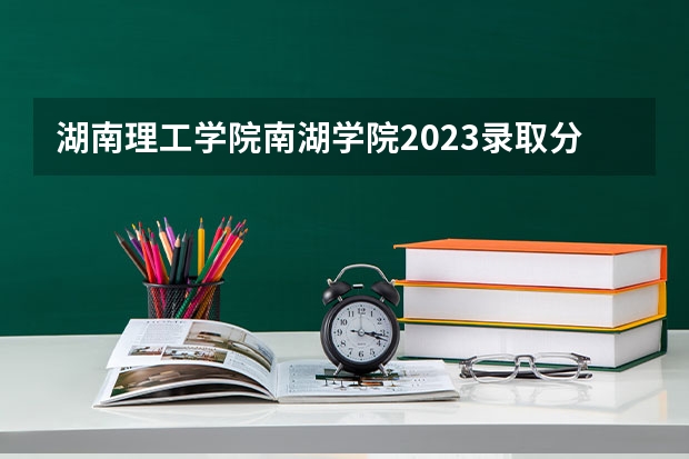 湖南理工学院南湖学院2023录取分数线 湖南理工学院美术学院分数线