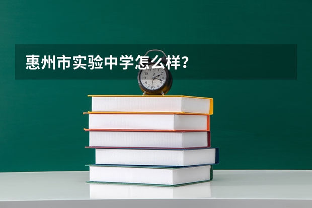 惠州市实验中学怎么样？